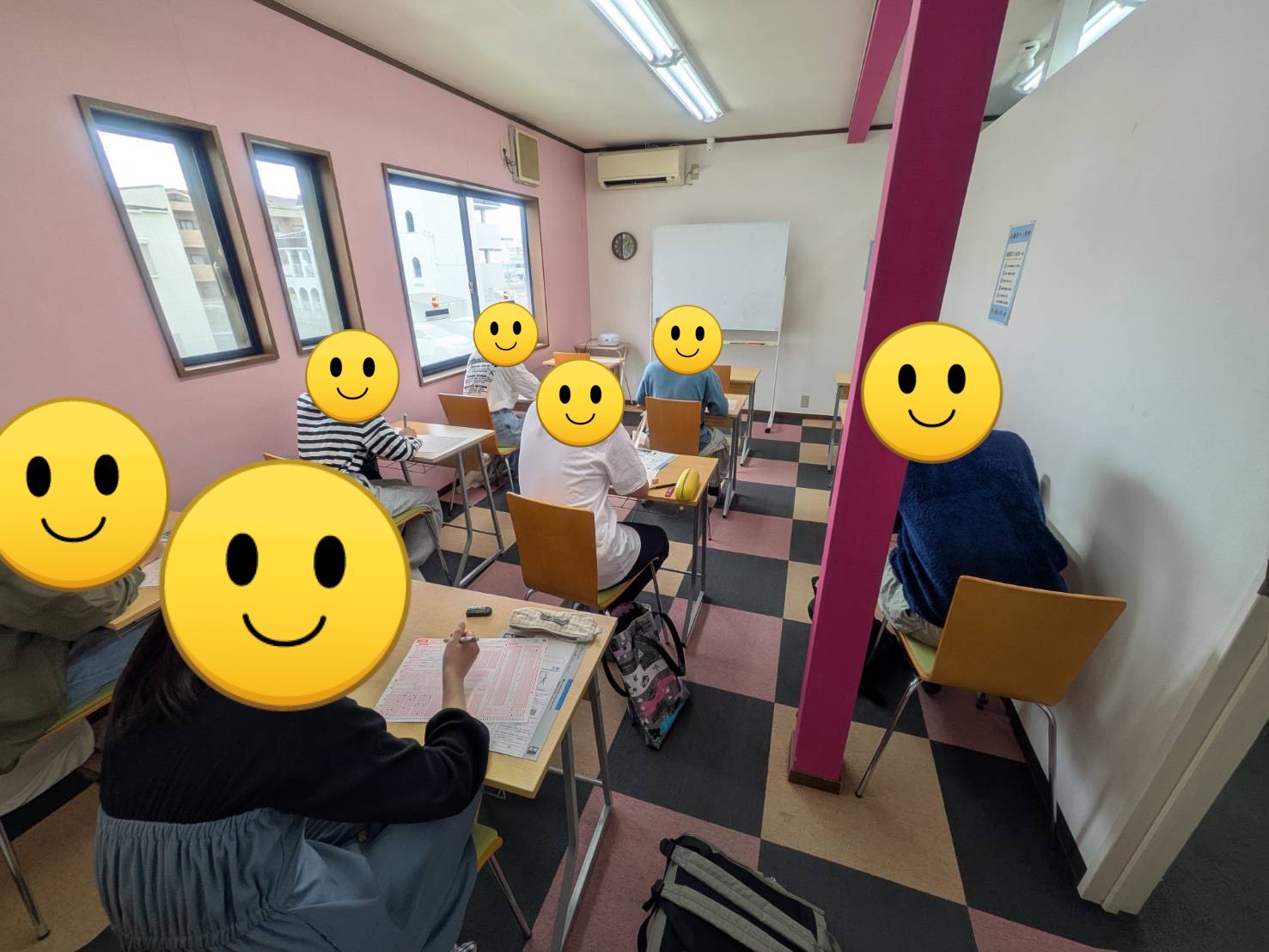 英語検定の様子